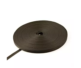 Todo - Rollos de cinta negra Cinta de polipropileno - 425kg - 20mm - Negro - Rollo