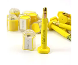 Todo Precintos para contenedores - punta 8mm - amarillo (10uds)