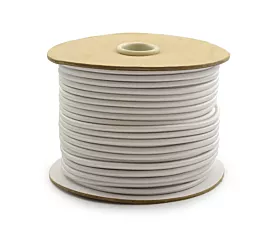 Todo - Redes Rollo de cable elástico (8mm) - 100m - Blanco