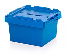 Todo - Depósitos de retorno Cajas de almacenamiento apilables con tapa - 40x30x24cm